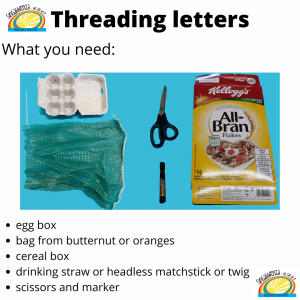 Threading letters Eng1